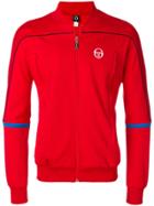 Sergio Tacchini Logo Zipped Sweatshirt - Red