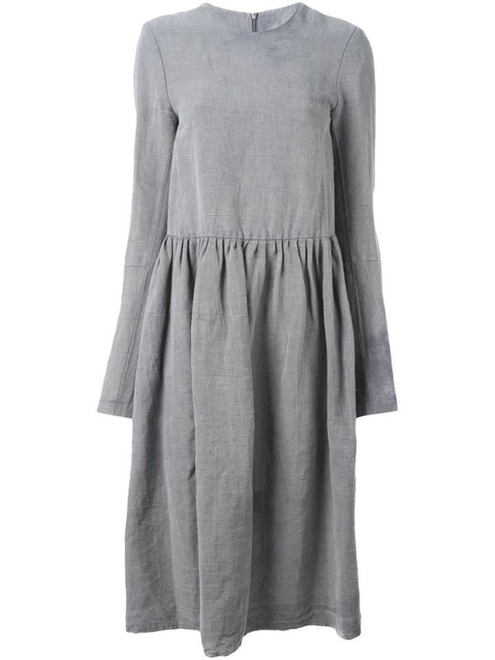 Alice Waese Long Sleeve Big Dress - Grey