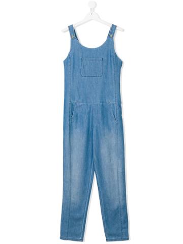 Chloé Denim Dungarees - Blue
