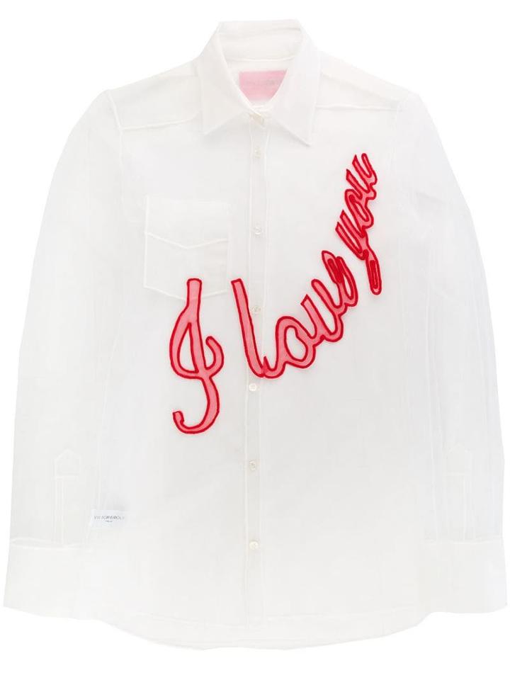Viktor & Rolf I Love You Shirt - White