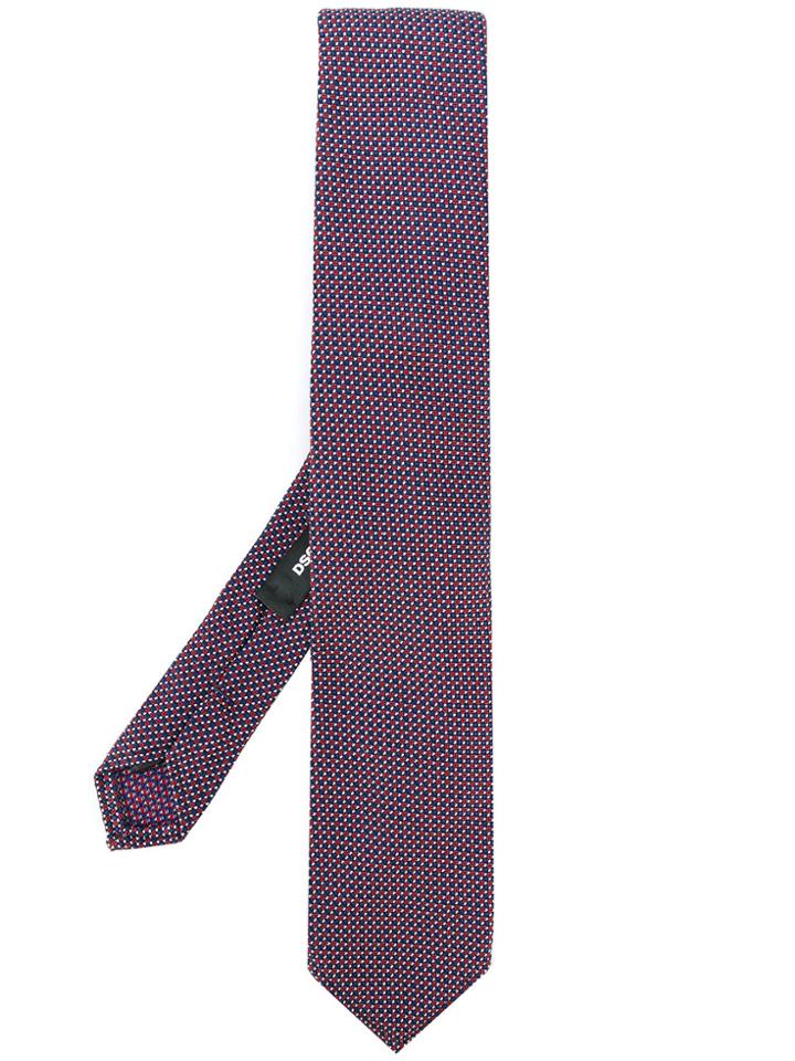 Dsquared2 Patterned Tie - Blue