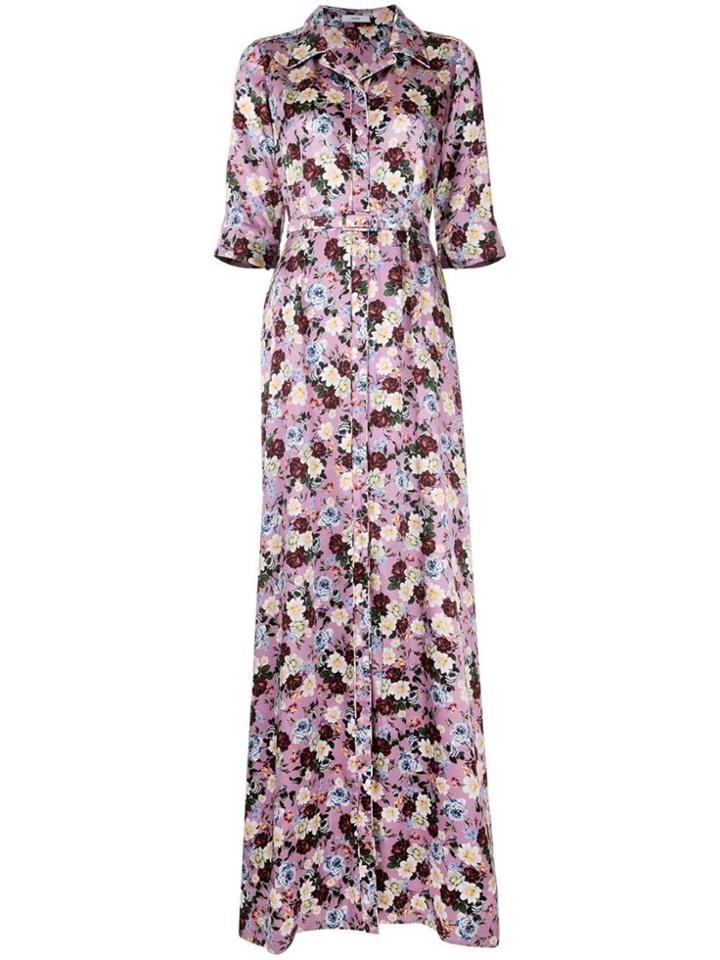 Erdem Karissa Floral Gown - Purple