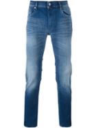 Stone Island Classic 5-pocket Jeans, Men's, Size: 31, Blue, Cotton/polyester/spandex/elastane