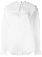 Comme Des Garçons Girl Big Collar Shirt, Size: Small, White, Cotton