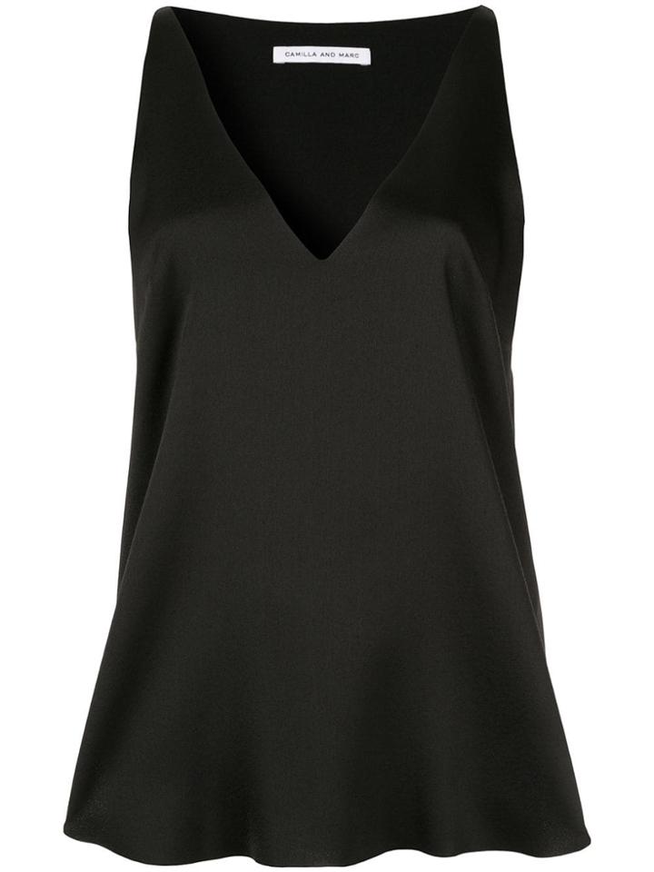 Camilla And Marc V-neck Vest - Black