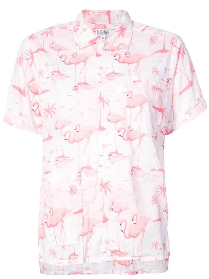 Engineered Garments Flamingo Shirt - Pink & Purple