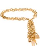 Moschino Charm Chain Belt - Yellow & Orange
