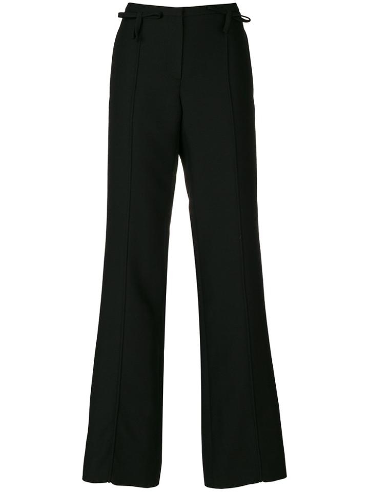 Valentino Flared Trousers - Black