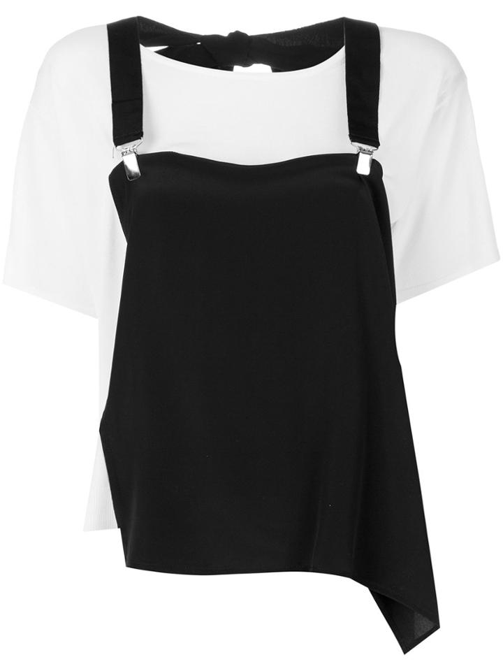 Pierantoniogaspari Layered Knit Top - White