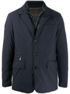 Moorer Tailored Padded Jacket - Blue