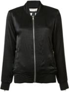 Ksubi Classic Bomber Jacket, Women's, Size: Medium, Black, Polyester/rayon