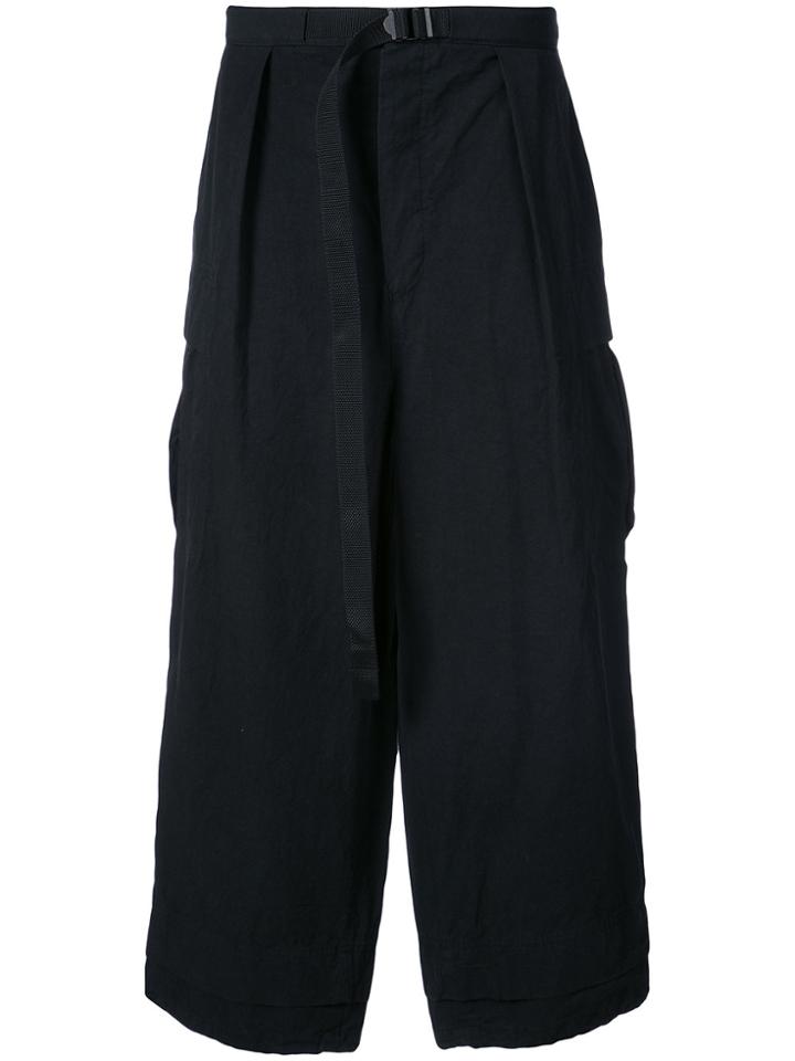 The Viridi-anne Wide Leg Trousers - Black