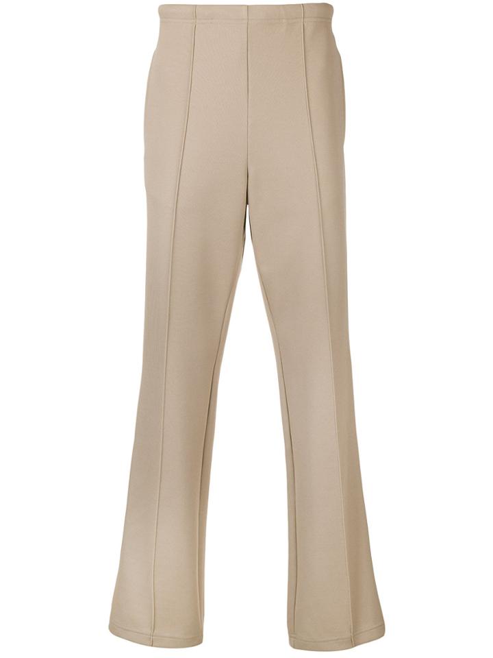 Maison Margiela Side Stripe Bootleg Joggers - Nude & Neutrals