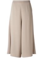 P.a.r.o.s.h. Cropped Trousers, Women's, Size: Medium, Nude/neutrals, Polyester