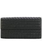 Bottega Veneta Rectangular Wallet - Black
