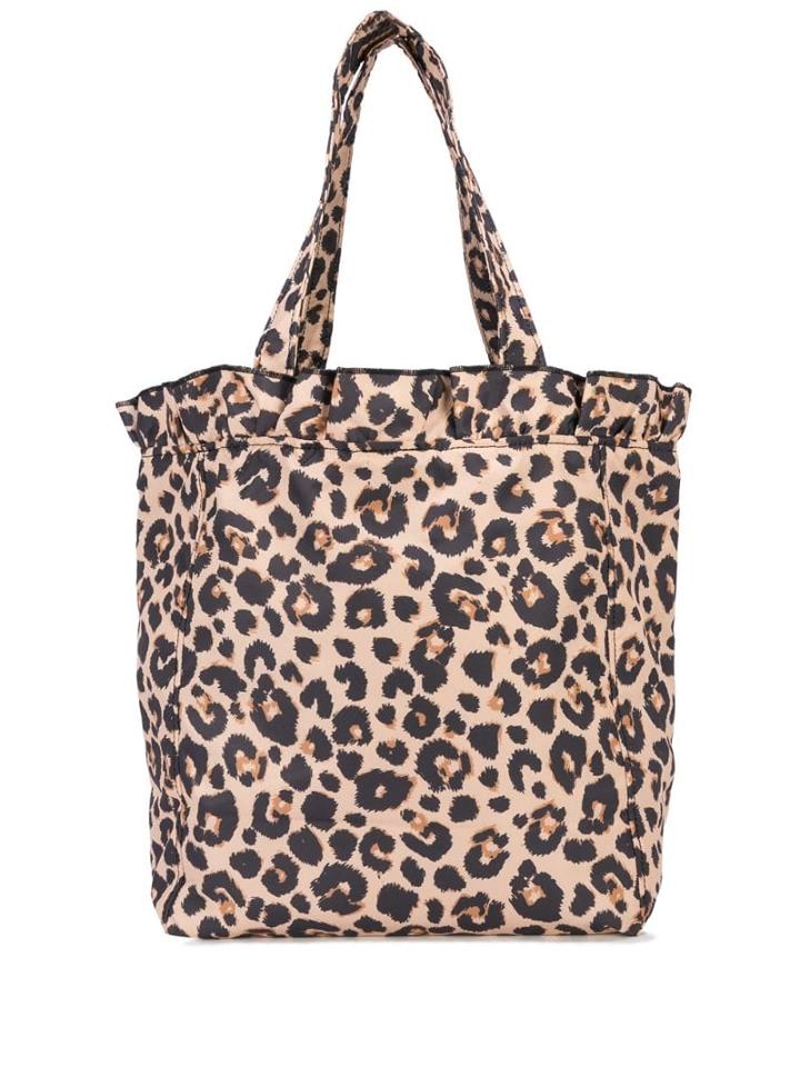 Loeffler Randall Leopard Print Tote - Brown