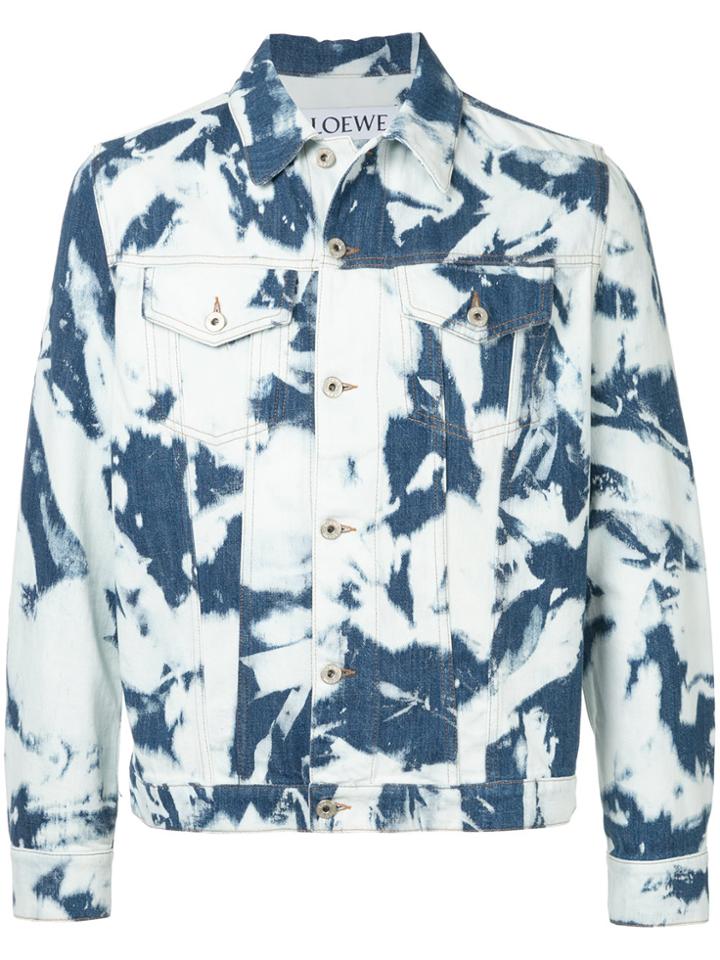 Loewe Bleached Jacket - Blue