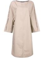 Sofie D'hoore Minimal Tunic Midi Dress, Women's, Size: 36, Nude/neutrals, Cotton