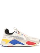Puma Colour Blocked Panelled Sneakers - Neutrals