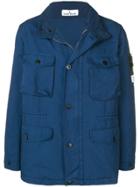 Stone Island Multi-pocket Shirt Jacket - Blue