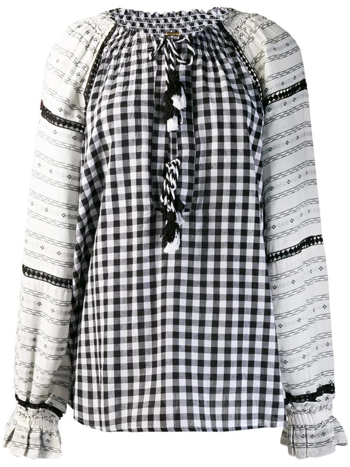 Dodo Bar Or Loose-fit Printed Blouse - Black