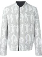 Chalayan Reversible Jacket, Adult Unisex, Size: 52, Grey, Cotton/polyester/acetate