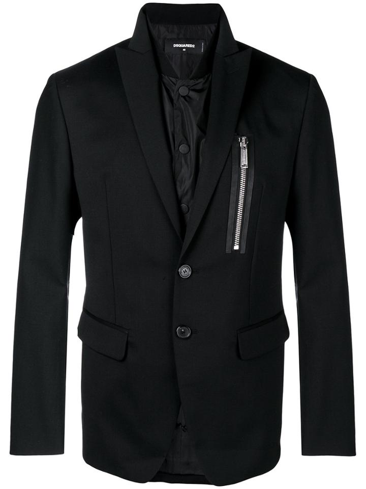 Dsquared2 Twill Jacket - Black