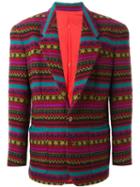 Kenzo Vintage Woven Stripe Blazer, Men's, Size: 3
