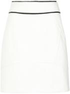 Olympiah Pumacahua A-line Skirt - White