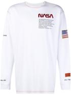Heron Preston Nasa Longsleeved T-shirt - White
