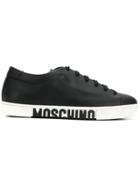 Moschino Logo Sole Sneakers - Black