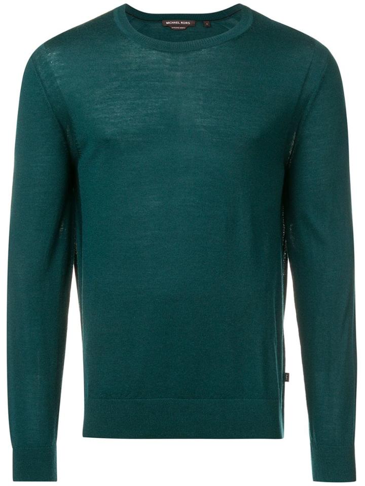 Michael Kors Collection Melange Sweatshirt - Green
