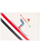 Thom Browne Skier Cardholder - White
