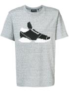 Mostly Heard Rarely Seen Sneaker T-shirt, Men's, Size: Xxl, Grey, Cotton