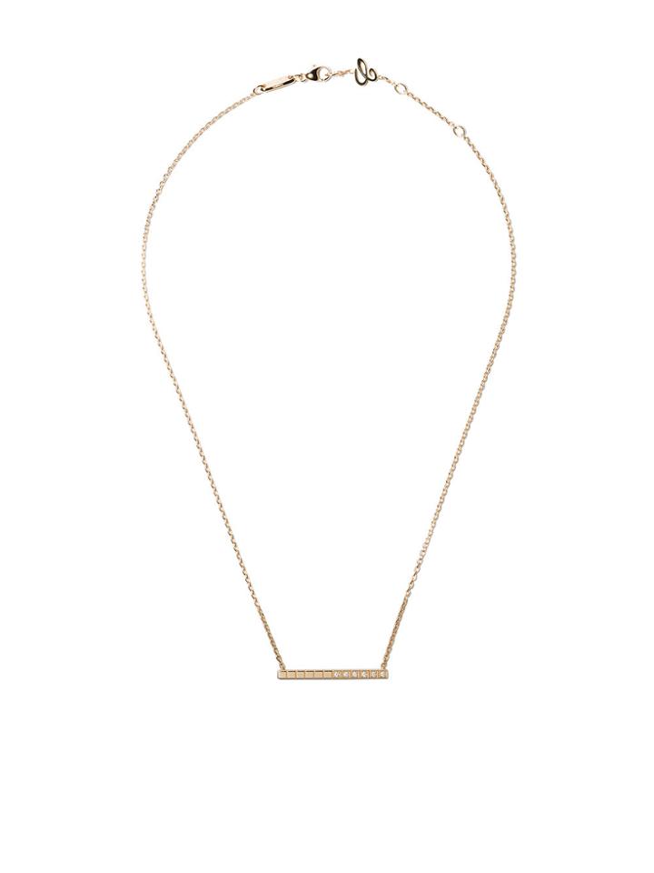 Chopard 18kt Yellow Gold Ice Cube Pure Diamond Necklace - Unavailable