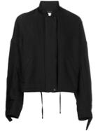 Christian Wijnants - Zipped Jacket - Women - Polyester - 40, Women's, Black, Polyester