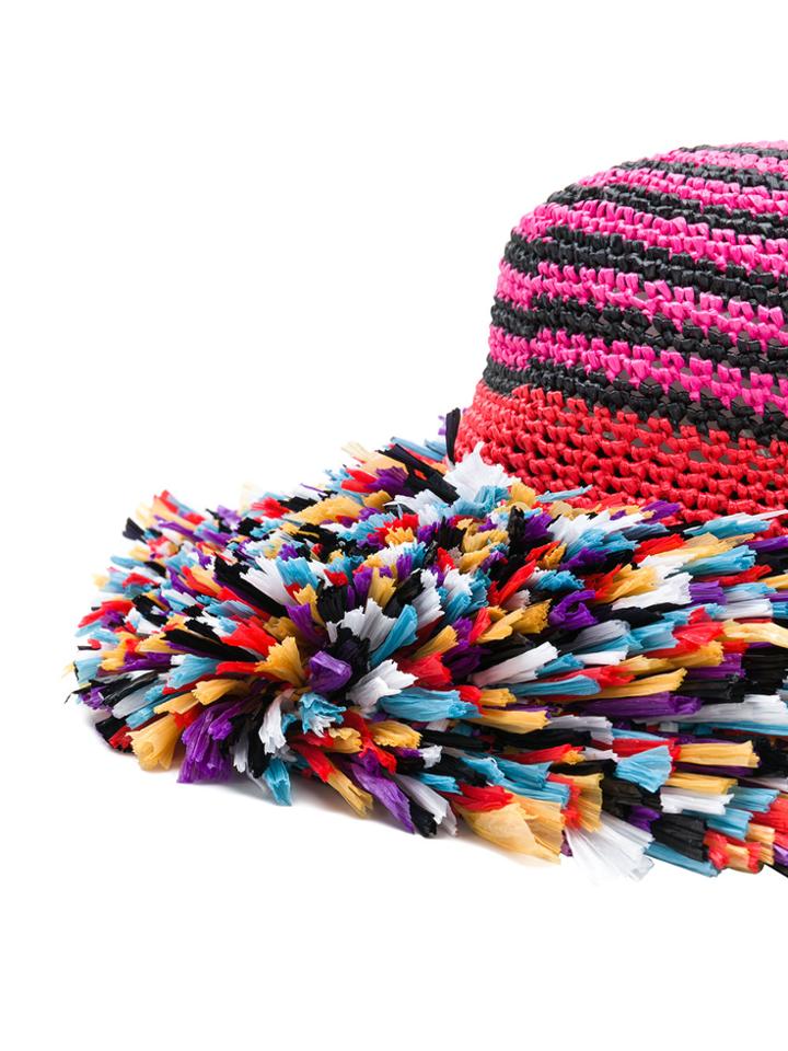 Missoni Knitted Beach Hat - Multicolour