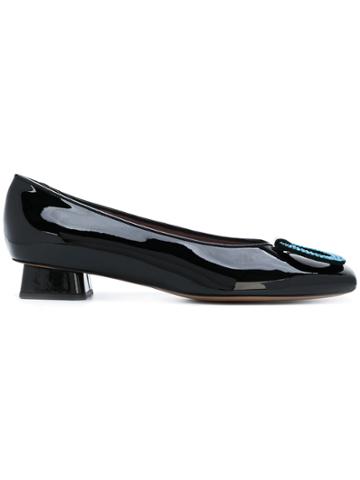 Rayne Crystal Embellished Pumps - Black