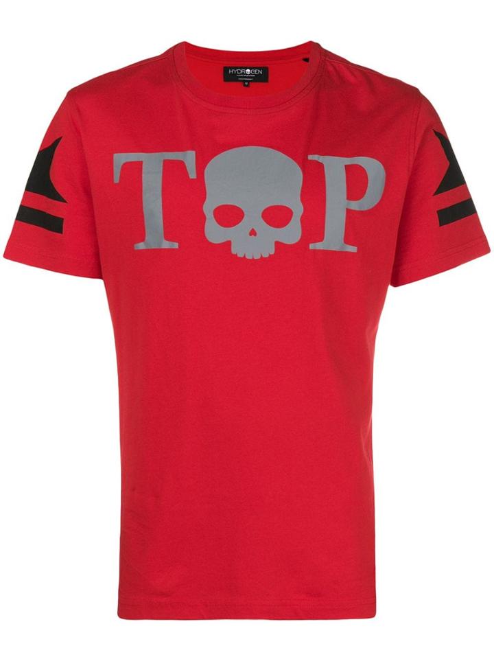 Hydrogen Skull T-shirt - Red