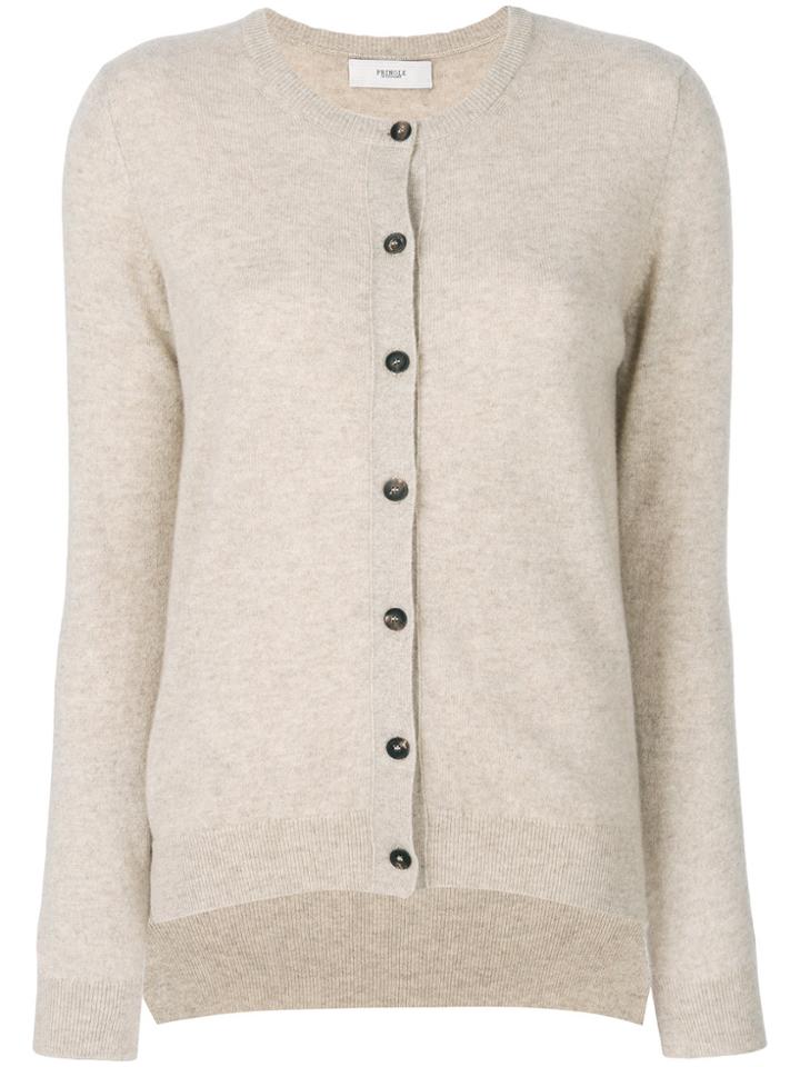 Pringle Of Scotland Classic Cardigan - Nude & Neutrals