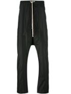 Rick Owens - Drop-crotch Trousers - Men - Silk - 48, Black, Silk