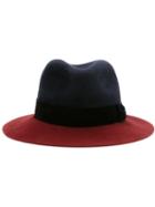Maison Michel 'henrietta' Hat, Women's, Size: Medium, Blue, Nubuck Leather/rabbit Felt