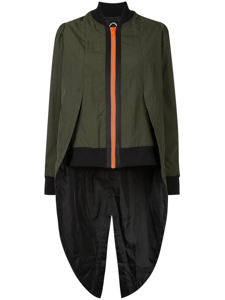 The Upside Tails Bomber Jacket - Green
