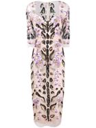 Temperley London Lilac-embroidered Dress - Pink & Purple