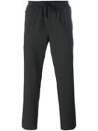 Dolce & Gabbana Drawstring Trousers, Men's, Size: 52, Black, Cotton/virgin Wool