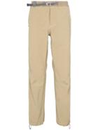 And Wander Logo Waistband Nylon Sweat Pants - Neutrals