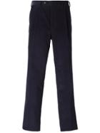 Canali Straight Leg Trousers - Blue