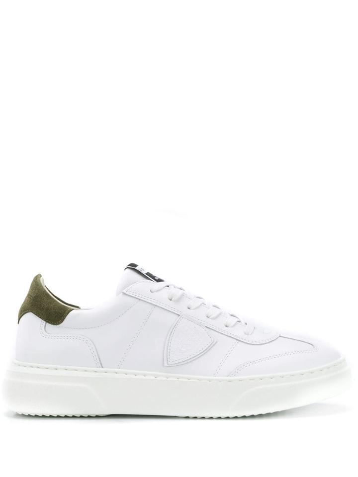 Philippe Model Platform Lace-up Sneakers - White