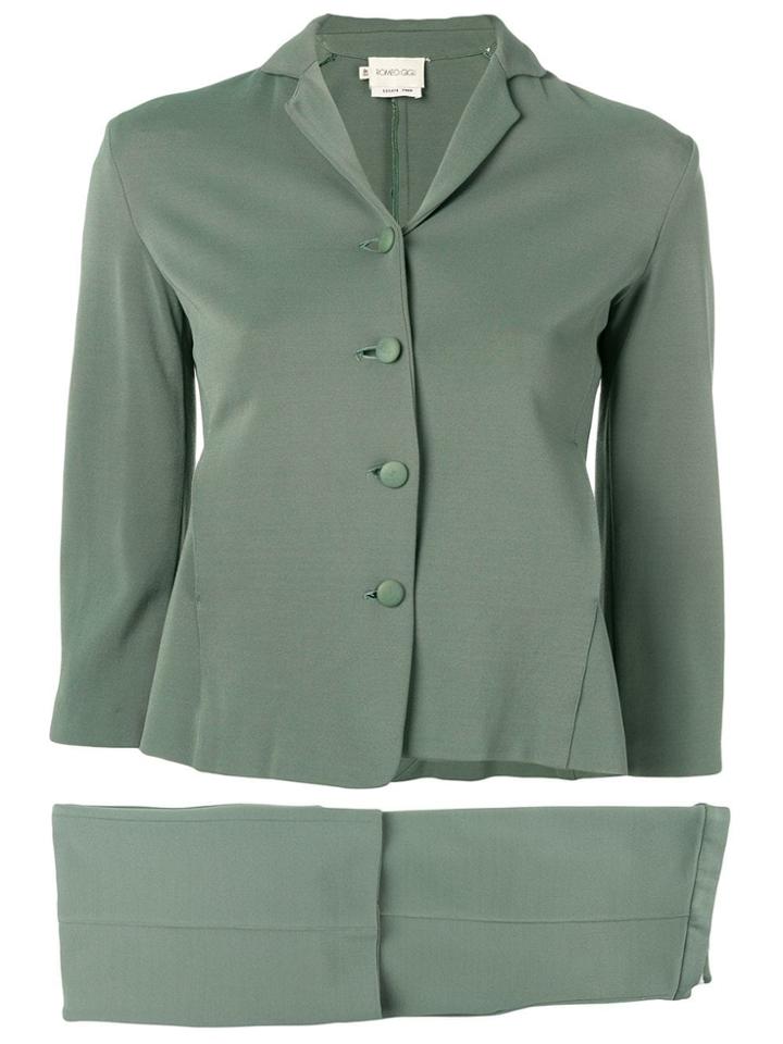 Romeo Gigli Vintage 2000's Two Piece Suit - Green