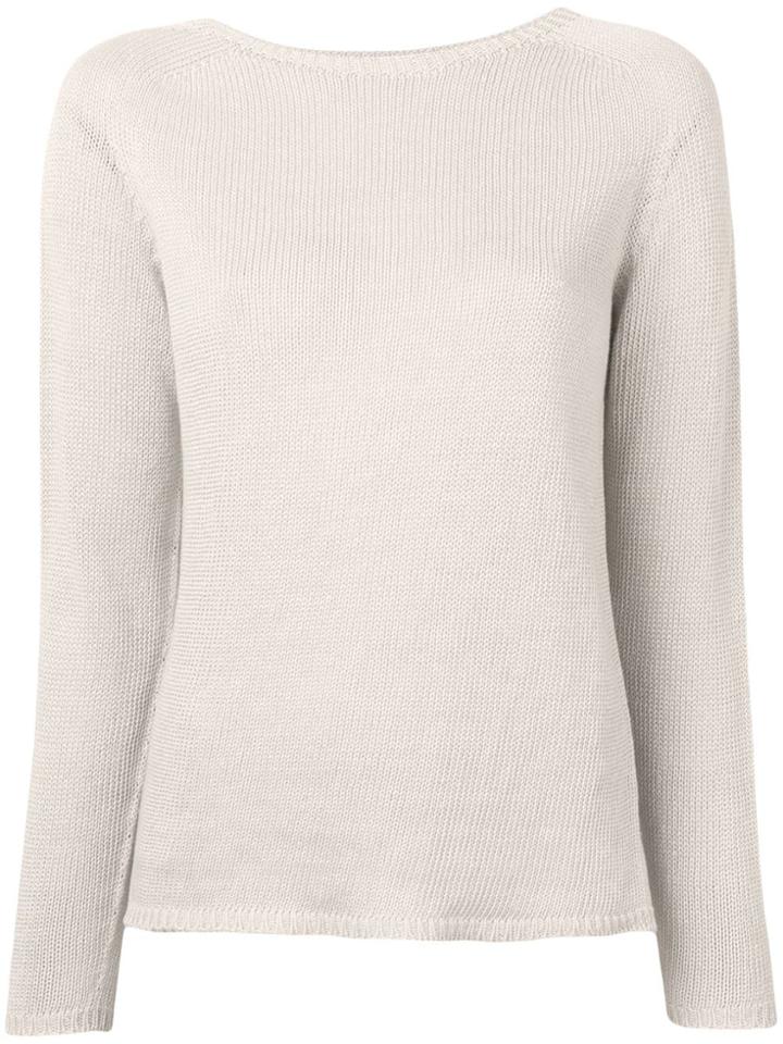's Max Mara Giolino Knit Jumper - Neutrals